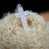 Cruce din argint, cu zircon Produs