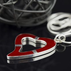 Pandantiv din argint si coral rosu Produs