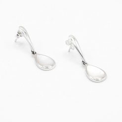 Cercei din argint cu sidef translucizi 10 Cercei din argint cu sidef translucizi