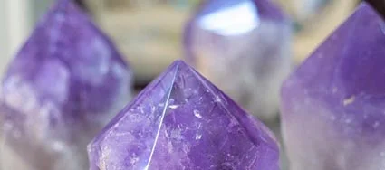 Bijuterii argint si Cristale de ametist