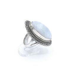 Inel argint piatra lunii